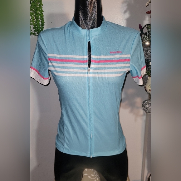 Noomye Athletic Cycling Short Sleeve Top L - Picture 1 of 7